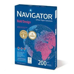 Бумага Navigator Bold Design А4 200 г/м2 150 листов 1507 фото
